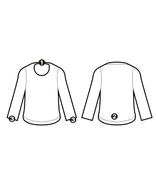 AURALEE เสื้อยืด/เสื้อท็อปส์