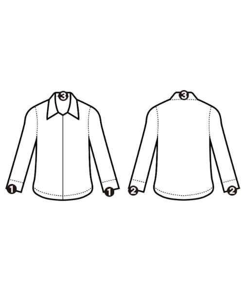 AURALEE เสื้อเชิ้ตทางการ