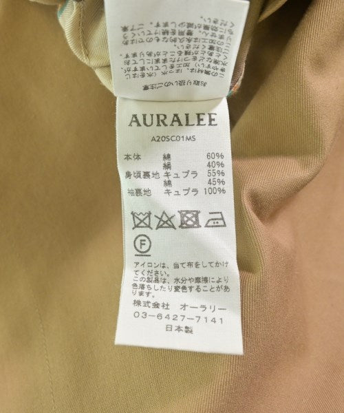 AURALEE เสื้อคลุมคอปก Soutien