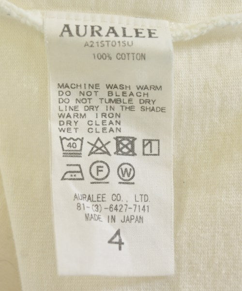 AURALEE เสื้อยืด/เสื้อท็อปส์