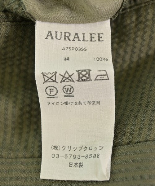 AURALEE กางเกงขายาว