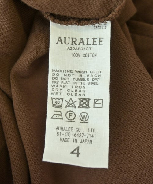 AURALEE เสื้อยืด/เสื้อท็อปส์