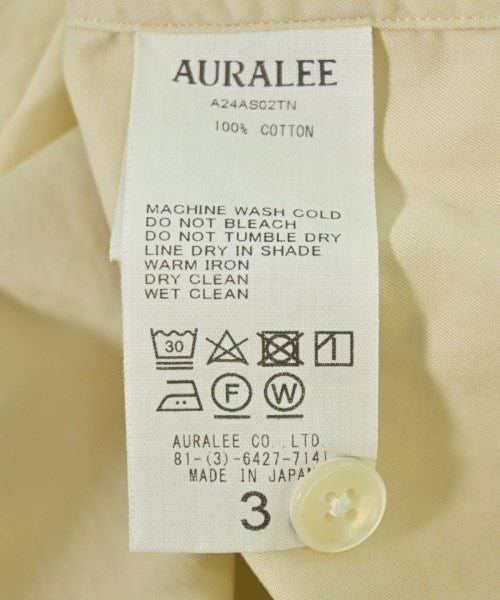 AURALEE เสื้อลำลอง