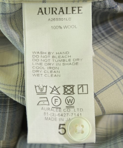 AURALEE เสื้อลำลอง