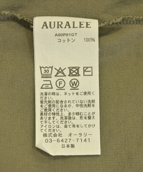 AURALEE เสื้อยืด/เสื้อท็อปส์