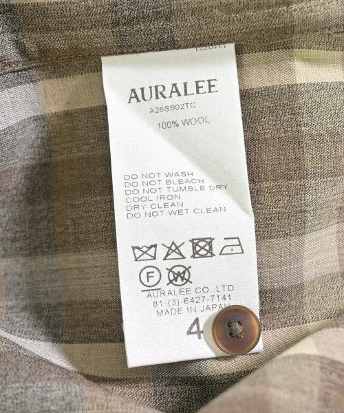 AURALEE เสื้อลำลอง