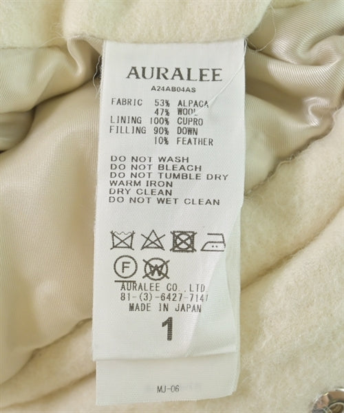 AURALEE แจ็คเก็ตดาวน์/เสื้อกั๊ก
