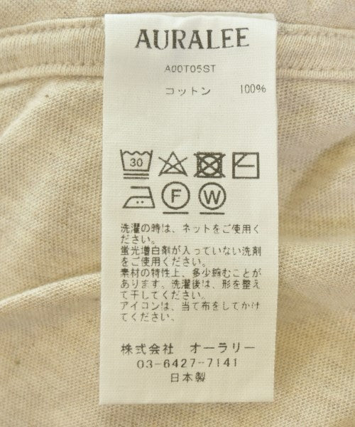 AURALEE เสื้อยืด/เสื้อท็อปส์