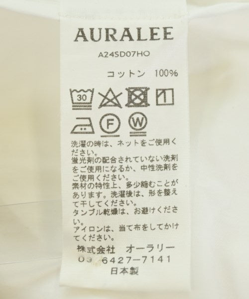 AURALEE เดรสที่เป็นเสื้อเชิ้ตตัวยาว