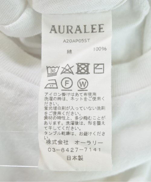 AURALEE เสื้อยืด/เสื้อท็อปส์