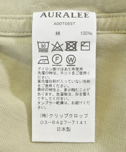 AURALEE เสื้อยืด/เสื้อท็อปส์