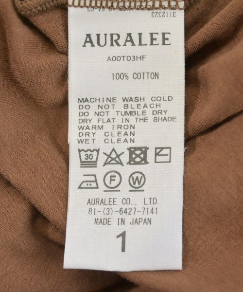 AURALEE เสื้อยืด/เสื้อท็อปส์