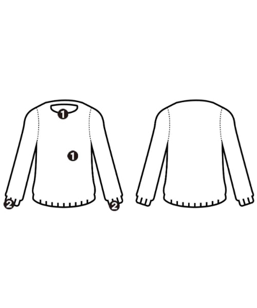 AURALEE เสื้อกันหนาว