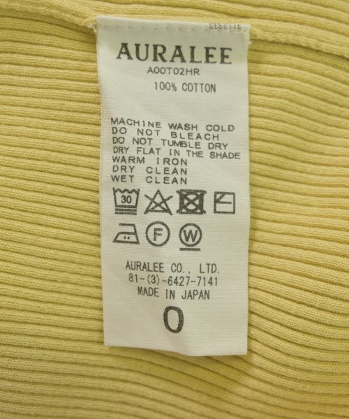 AURALEE เสื้อยืด/เสื้อท็อปส์