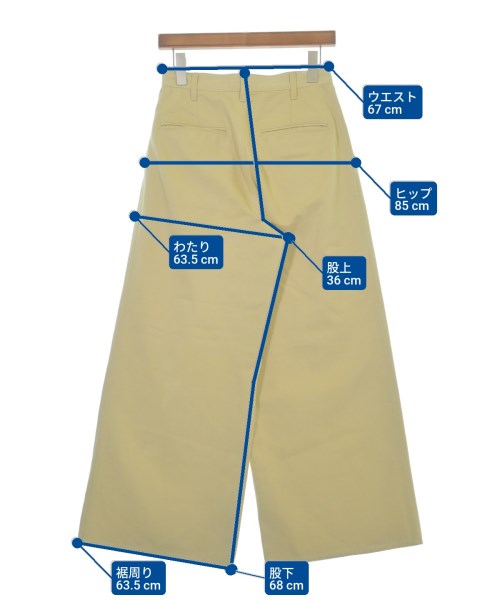 AURALEE กางเกงขายาว