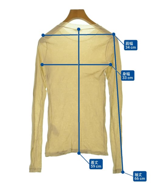 AURALEE เสื้อยืด/เสื้อท็อปส์