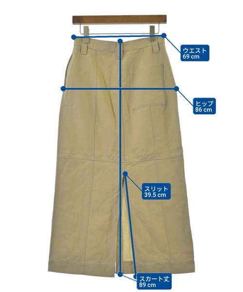 AURALEE กระโปรงยาว/แม็กซี่ยาว