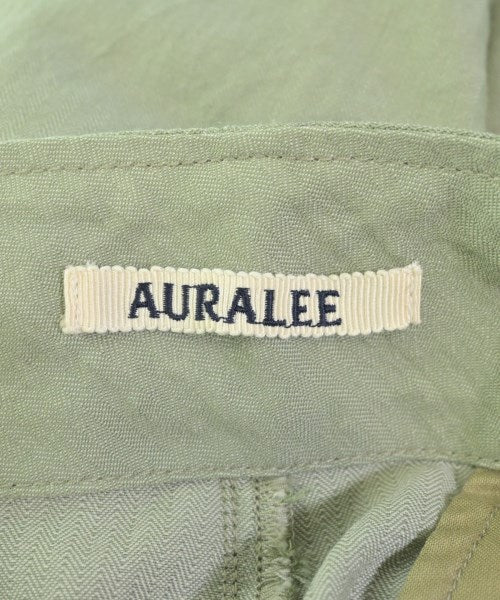 AURALEE กางเกงมีกระเป๋าข้างกางเกง2-4 กระเป๋า