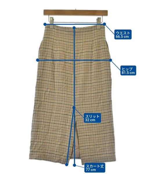 AURALEE กระโปรงยาว/แม็กซี่ยาว