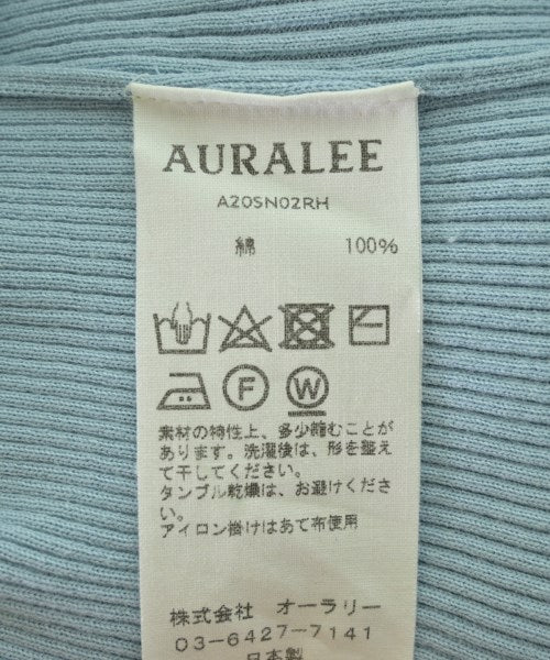 AURALEE เสื้อแขนกุด