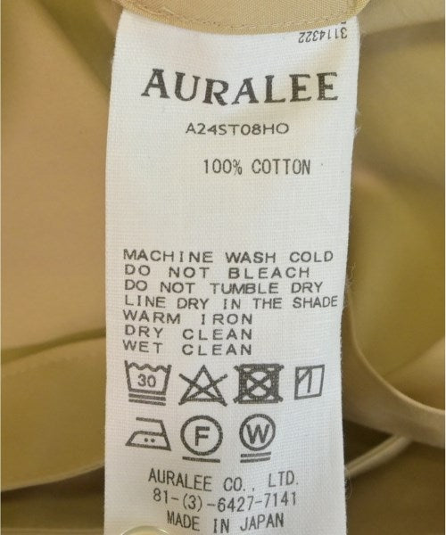 AURALEE ชุดเอี๊ยม/เสื้อคลุมหลวมๆ/จั๊มสูท
