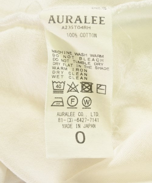 AURALEE เสื้อยืด/เสื้อท็อปส์