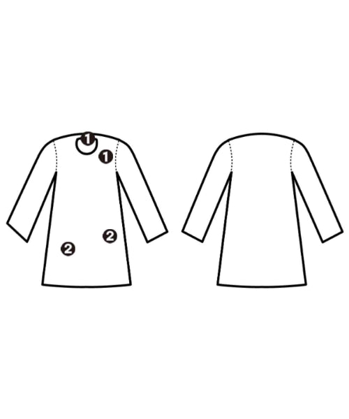 AURALEE เดรสที่เป็นเสื้อเชิ้ตตัวยาว