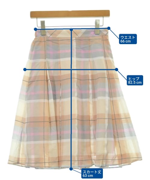 BLUE LABEL CRESTBRIDGE กระโปรงยาวถึงเข่า