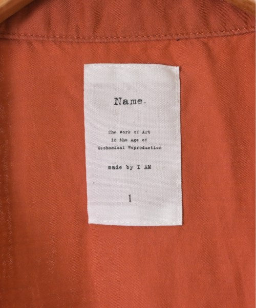 Name. เสื้อลำลอง