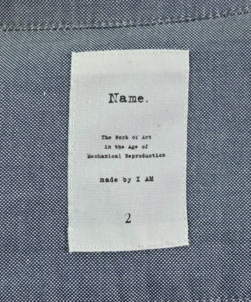 Name. เสื้อลำลอง