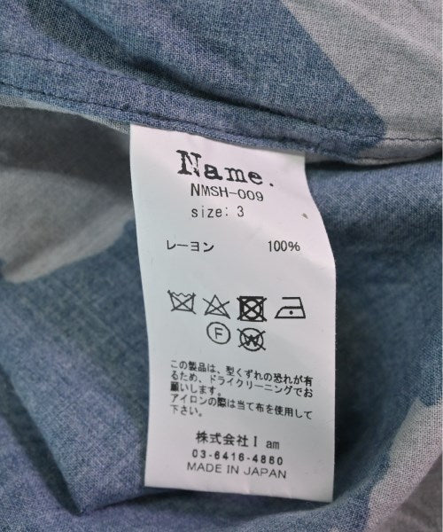 Name. เสื้อลำลอง