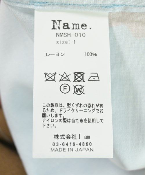 Name. เสื้อลำลอง