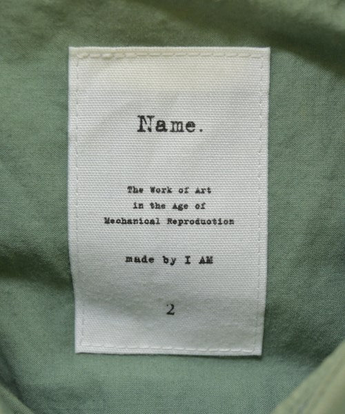 Name. เสื้อลำลอง