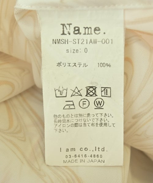 Name. เสื้อลำลอง