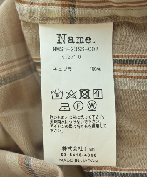 Name. เสื้อลำลอง