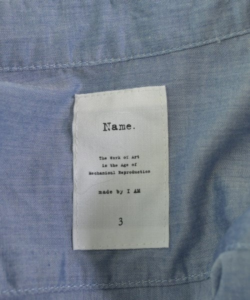 Name. เสื้อลำลอง