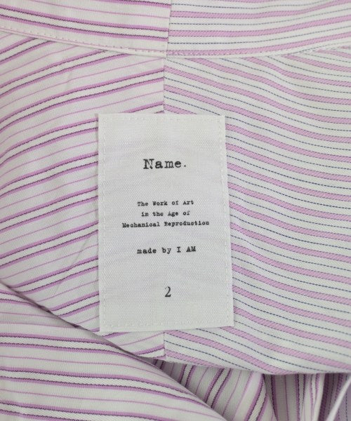 Name. เสื้อลำลอง