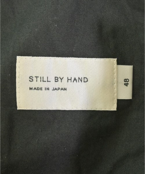 STILL BY HAND กางเกงมีกระเป๋าข้างกางเกง2-4 กระเป๋า