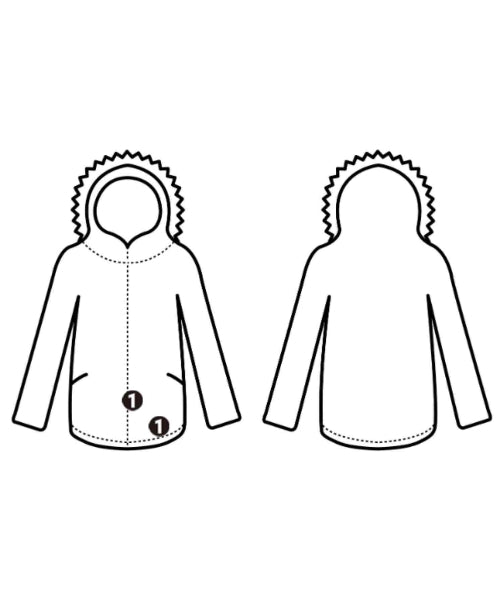 GLOVER ALL เสื้อโค้ทดัฟเฟิล