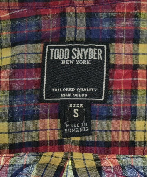 TODD SNYDER เสื้อลำลอง