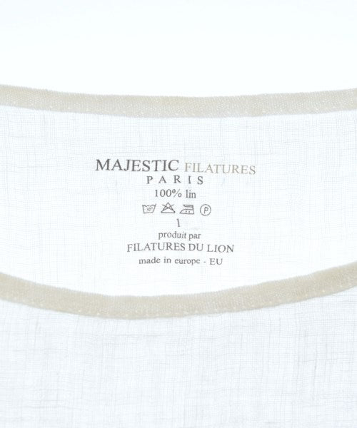 MAJESTIC FILATURES เสื้อยืด/เสื้อท็อปส์