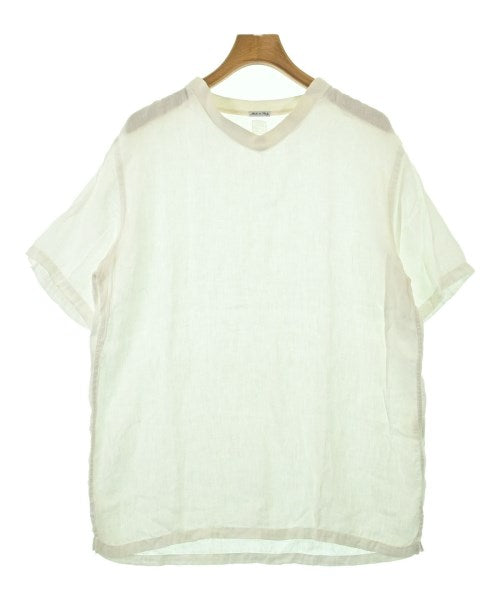 120% lino เสื้อยืด/เสื้อท็อปส์