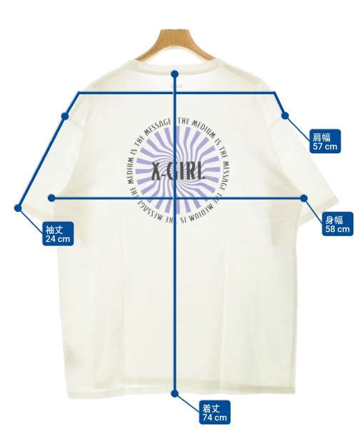 X girl เสื้อยืด/เสื้อท็อปส์