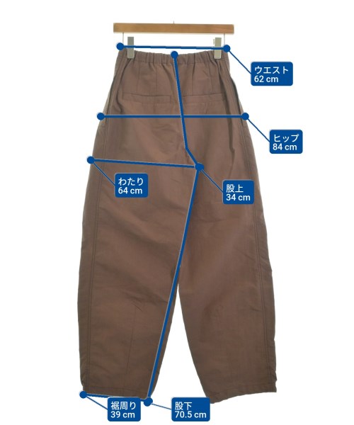 CLANE กางเกงมีกระเป๋าข้างกางเกง2-4 กระเป๋า