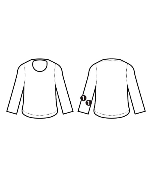 CLANE เสื้อยืด/เสื้อท็อปส์