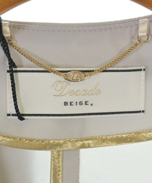 Decade BEIGE แจ็คเก็ตไม่มีปก