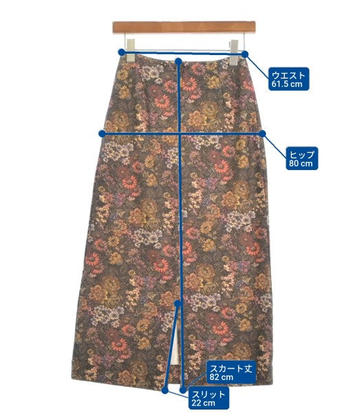 Andemiu กระโปรงยาว/แม็กซี่ยาว