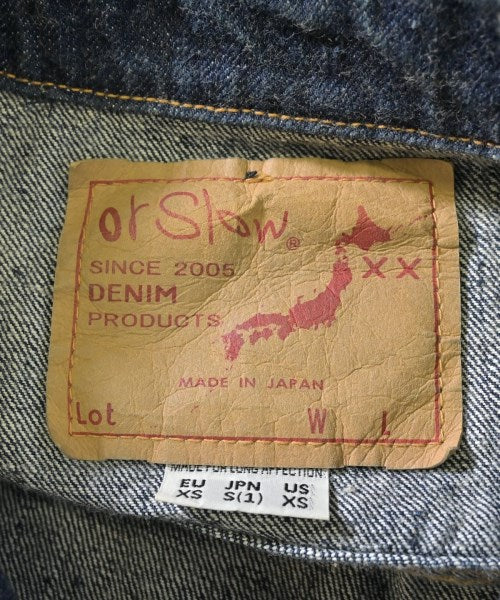 orSlow แจ็คเก็ตยีนส์