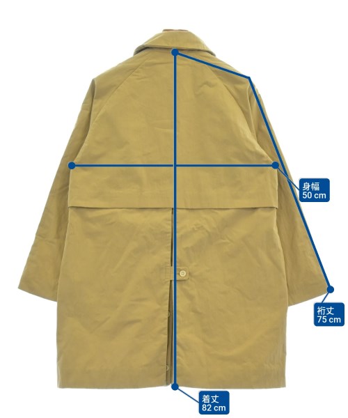 YAECA เสื้อคลุมคอปก Soutien