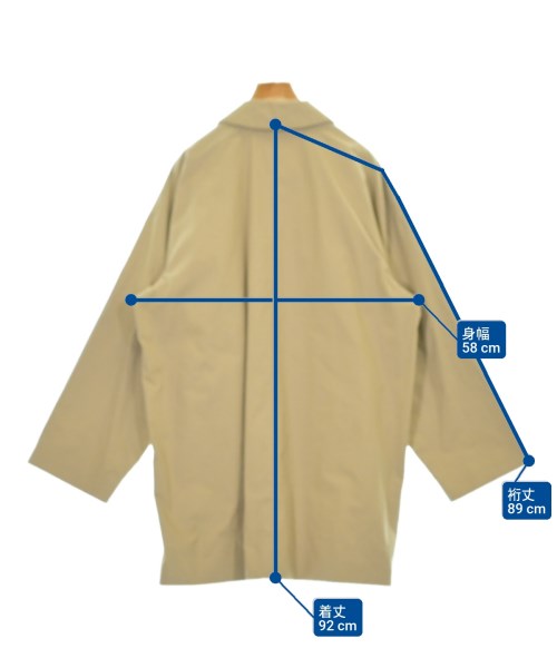 YAECA เสื้อคลุมคอปก Soutien